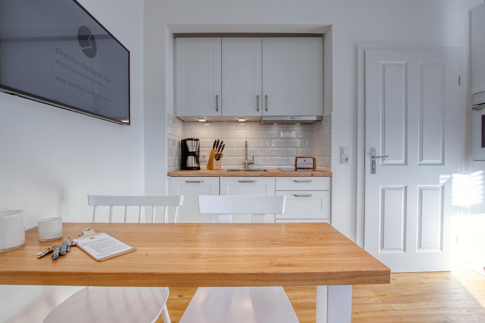 Landhaus Am Ufer - Wohnung 1 하일리겐하펜 외부 사진