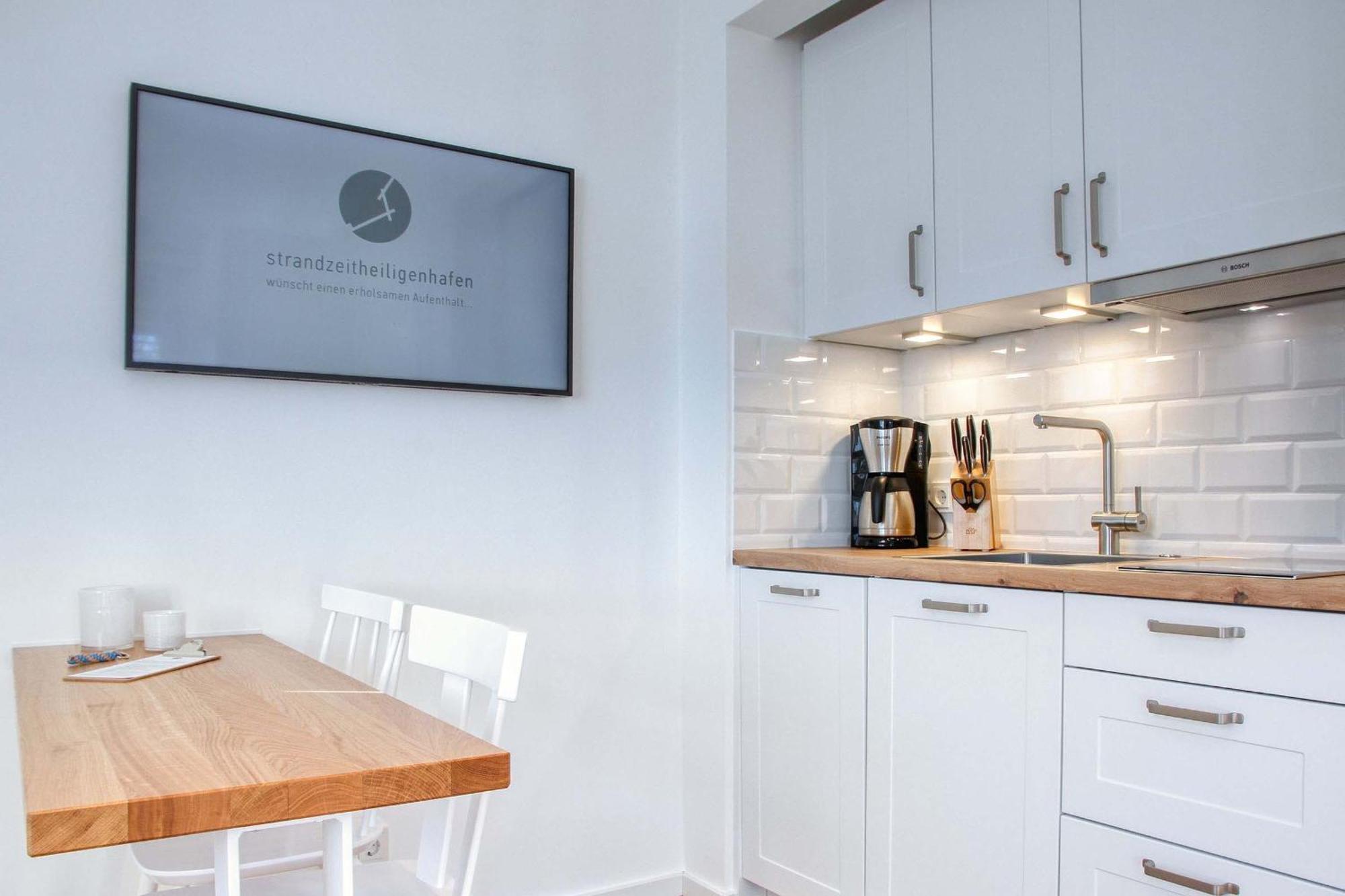 Landhaus Am Ufer - Wohnung 1 하일리겐하펜 외부 사진